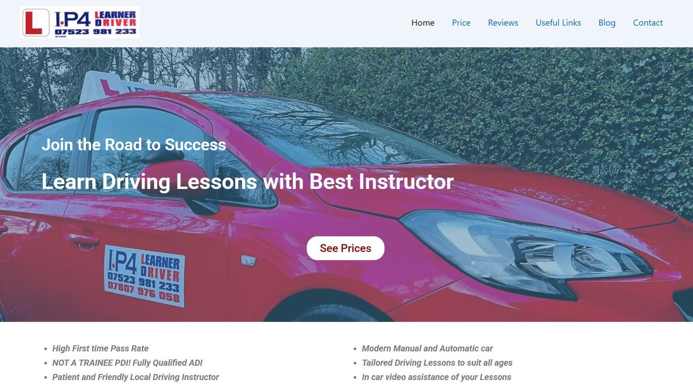 I.P4 Learner Driver website